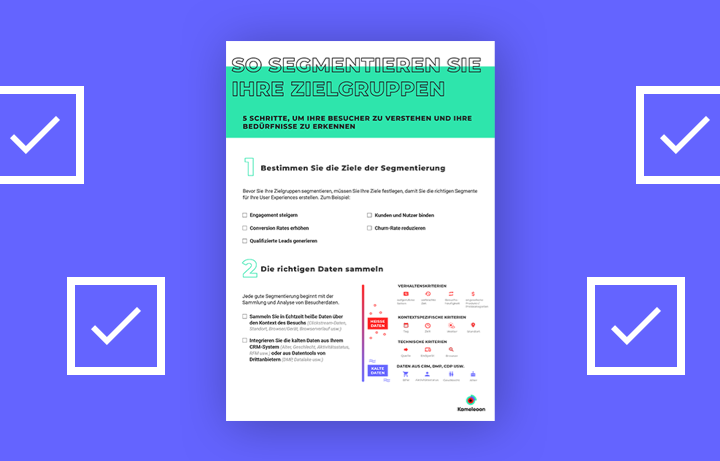 Checkliste Segmentierung