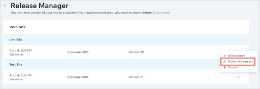 How to choose a number for your exposure percentage on A/B-testing campaign