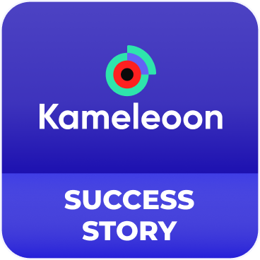 Kameleoon Success Story Badge