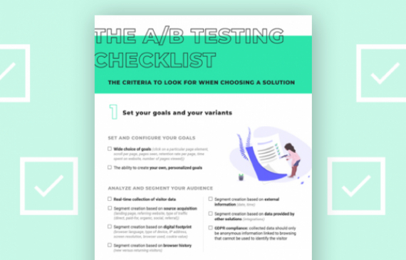 A/B testing checklist