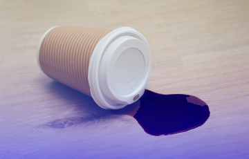 thumbnail - knocked over coffee spilling coffee