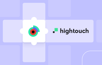 thumbnail graphic showing kameleoon and hightouch logos