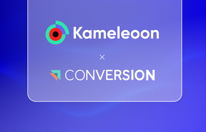 Kameleoon x Conversion logo